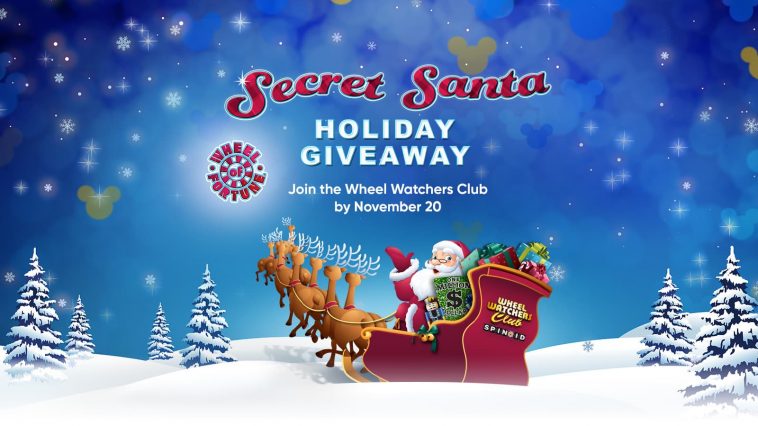 Wheel Of Fortune Spin ID Numbers For The Secret Santa 2022 Giveaway