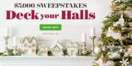 Better Homes and Gardens Deck Your Halls $5K Sweepstakes