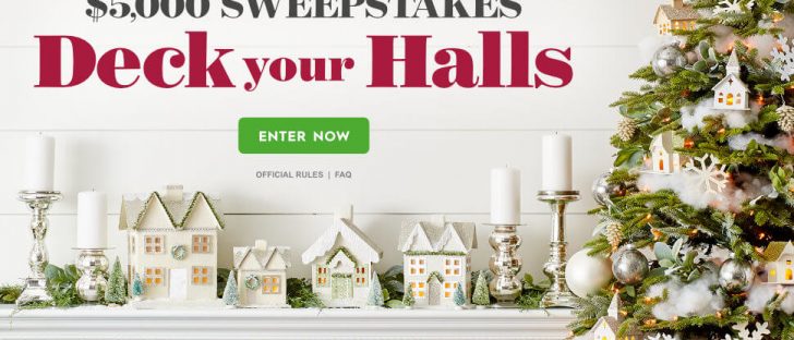 Better Homes and Gardens Deck Your Halls $5K Sweepstakes