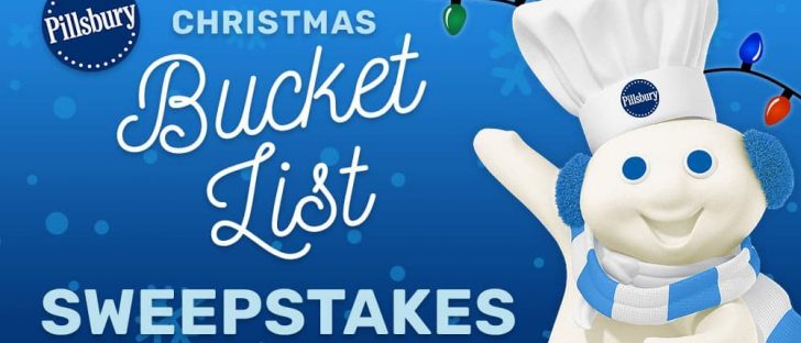 Pillsbury Christmas Bucket List Sweepstakes