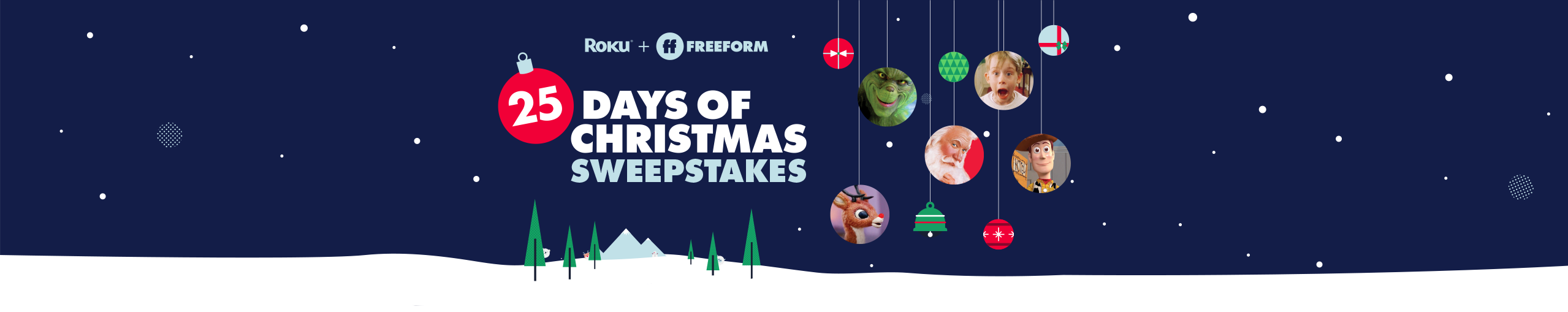 Freeform 25 Days Of Christmas Sweepstakes 2020 Santa's Sweepstakes